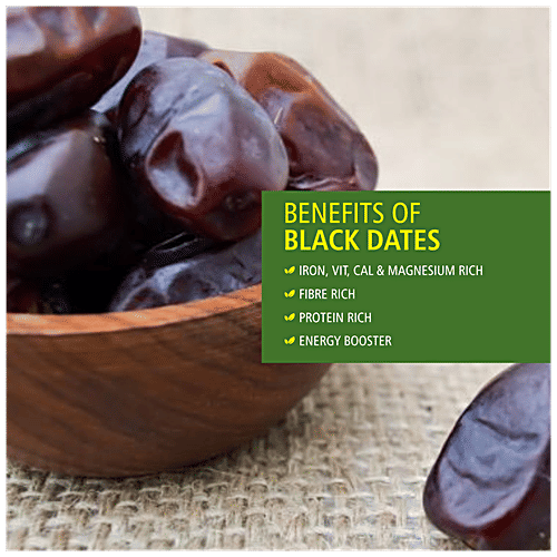 Buy Everyday Four Black Dates Khenaizi, Worlds Finest Online at Best Price of Rs 290 bigbasket