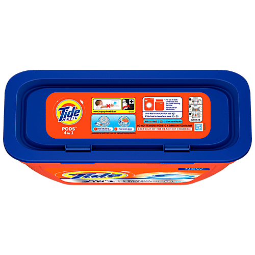 Tide Matic 4 In 1 PODs Detergent - 1 POD Is 1 Wash In Washing Machine, 357 g (18 counts) Whiteness, Stain Removal, Brightness