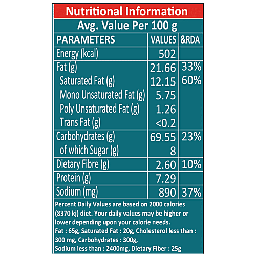 Americana  Americana Chia & Quinoa Thins Biscuit, 75 g  