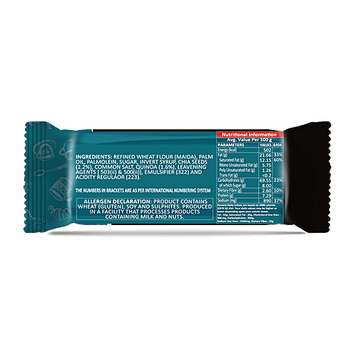 Americana  Americana Chia & Quinoa Thins Biscuit, 75 g  