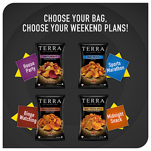 Buy Terra Real Vegetable Chips Sweet Potato Spiced, Cumin & Red