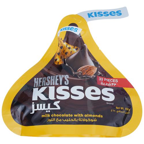 Buy Hershey's Kisses Milk Chocolate With Almond Online at Best Price of ...