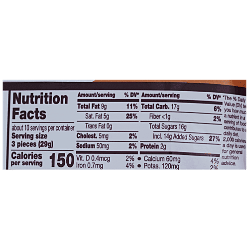 Buy Hersheys Nuggets Milk Chocolate With Toffee & Almonds Online at