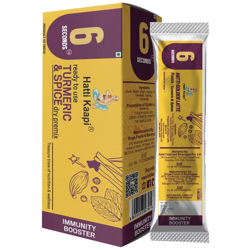 Hatti Kaapi Hatti Golden Latte - Immunity Booster, 10 g (Pack of 5) Immunity Booster