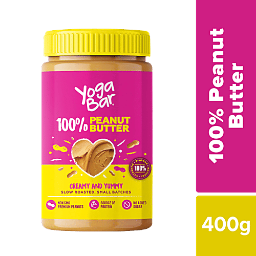 Yoga bar 100% Pure Peanut Butter, 400 g  