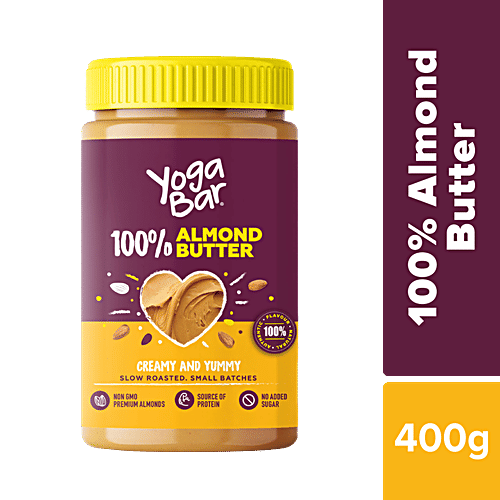 Yoga bar 100% Pure Almond Butter, 400 g  