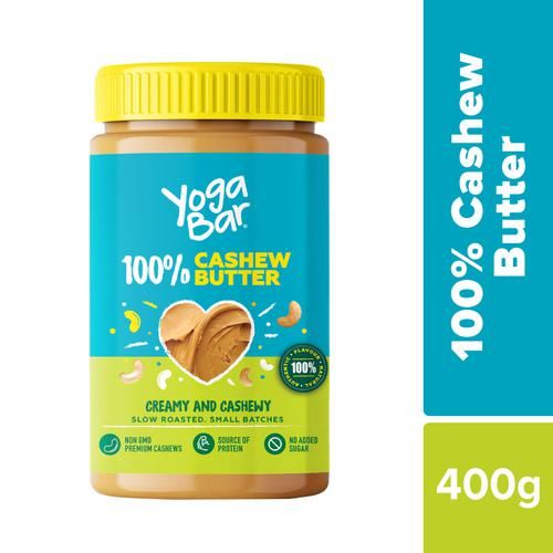 Yoga Bar Creamy & Cashewy Cashew Butter, 400 g  