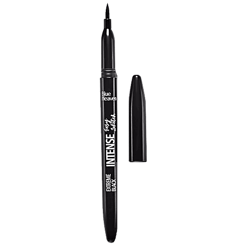 Blue Heaven Intense Kajal + Liner Duo, 0.30 g Jet Black Water Proof, Smudge Proof