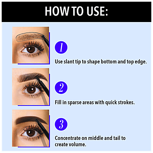 Blue Heaven Truebrow Eyebrow Definer, 0.30 g Brown Water Resistant, Smudge Proof