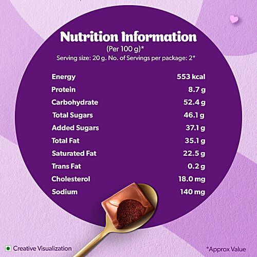 Cadbury Dairy Milk Silk Mousse Chocolate Bar, 48.5 g