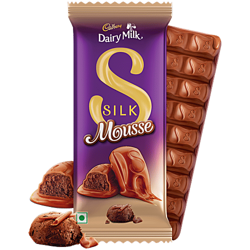 Cadbury Dairy Milk Silk Mousse Chocolate Bar, 48.5 g