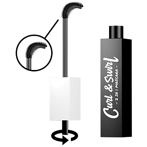 Bella Voste Curl & Swirl 2-In-1 Mascara, 9 ml  