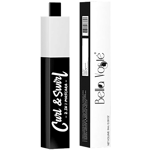 Bella Voste Curl & Swirl 2-In-1 Mascara, 9 ml  