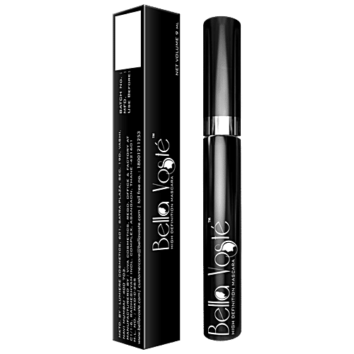 Bella Voste Hi- Definition Volumising Mascara, 9 ml Raven Black 