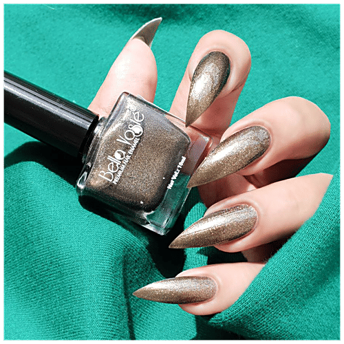 Bella Voste Gold-Foil Nail Paints, 10 ml Shade 334 