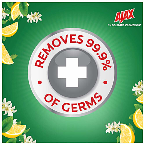 Ajax Eco Multipurpose Sanitising Wipes - Fresh Lemon, 40 pcs  