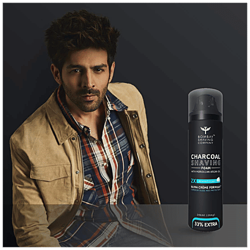 Buy Bombay Shaving Company Charcoal Shaving Foam Activated Charcoal