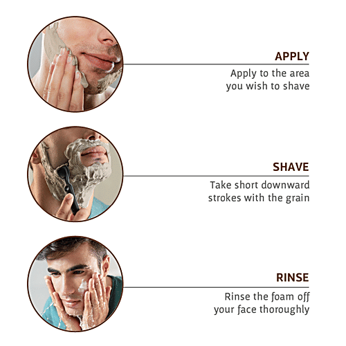 Buy Bombay Shaving Company Sensitive Shaving Foam Home & Salon Use