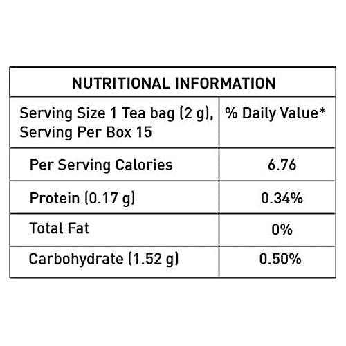 Vahdam Herbal Kadha Tea - Good For Cold & Sinus, 30 g (15 Pyramid Bags x 2 g each) 