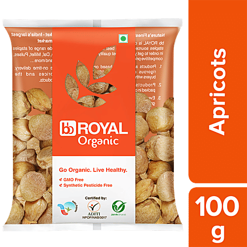 bb Royal Organic - Apricots, 100 g  