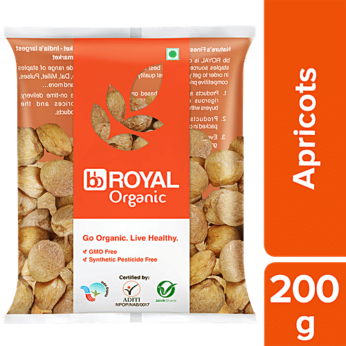 bb Royal Organic - Apricots/Jardalu, 200 g  