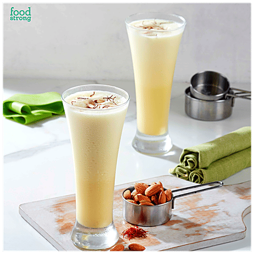 Food strong Shape Shake - Kesar Badam Lite, 16 Servings, 528 g