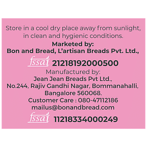 Bon & Bread Whole Wheat Bread, 400 g