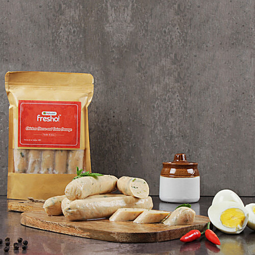 fresho! Chicken Cheese & Onion Sausage, 275 g  Made with Premium Ingredients