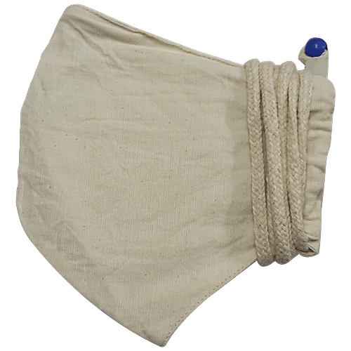 Ants-Duraprot Face Mask With Anti Viral Coating - 2 Ply, Cotton, Large, 180mm (L) x 160mm (W)  
