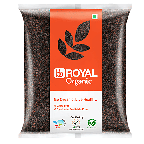 bb Royal Organic - Mustard/Sasive, 1 kg GMO, Synthetic Pesticide Free