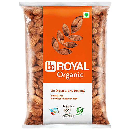 bb Royal Organic/Badam - Almonds, 2 kg  