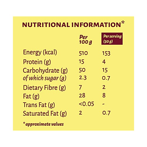 Open Secret Nutty Chips - Lemon Chilli Almond, Baked Supergrain Chips, Protein Packed, Not Fried, 30 g  