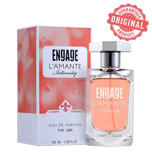 Engage L'amante Intensity Eau De Parfum - For Women, Woody Fragrance, 100 ml  Premium Perfume