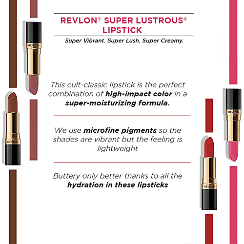 Revlon Super Lustrous Lipsticks, 4.2 g Super Star Brown 