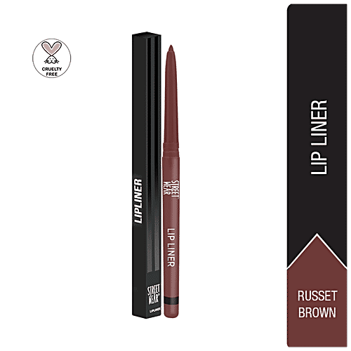 Street Wear Lip Liner, 0.3 g Russet Brown Smudge Proof & Water Proof