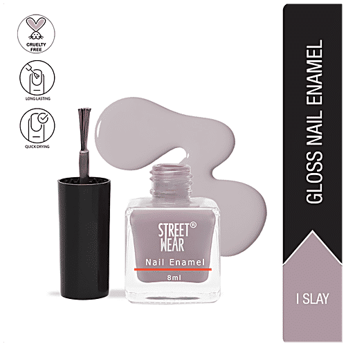 Street Wear Nail Enamel, 8 ml I Slay Chip Resistant