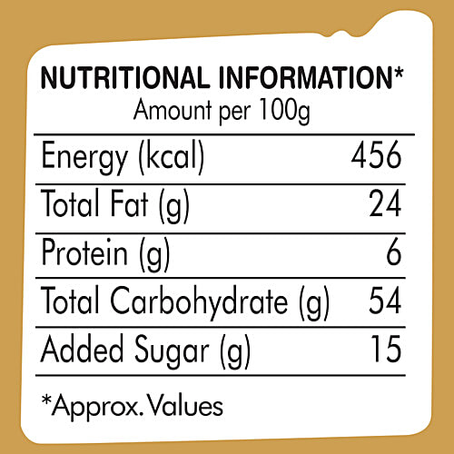 Amul Oats & Honey Butter Cookies, 50 g Polypack No Vegetable Oil