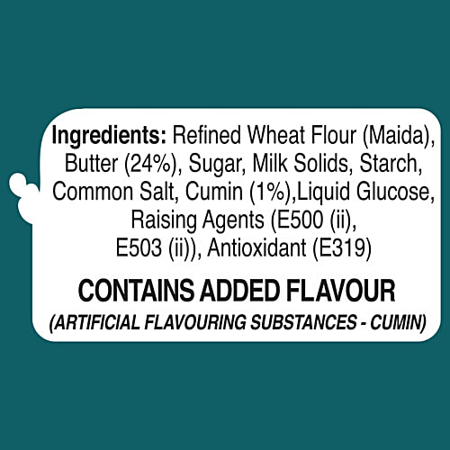 Amul Jeera Cookies, 50 g Polypack No Vegetable Oil