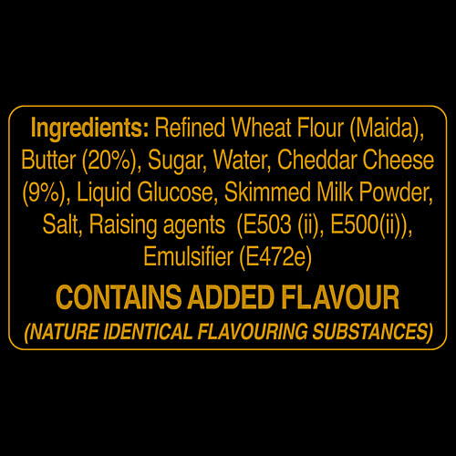 Amul Cheese Cookies, 50 g Pouch 