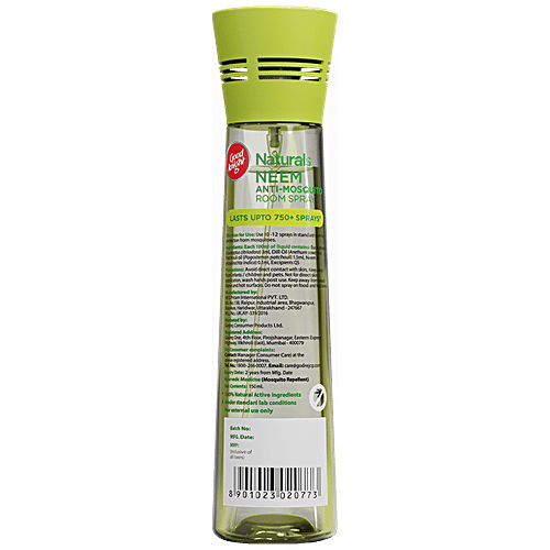 Good knight Naturals Mosquito spray, 150 ml  