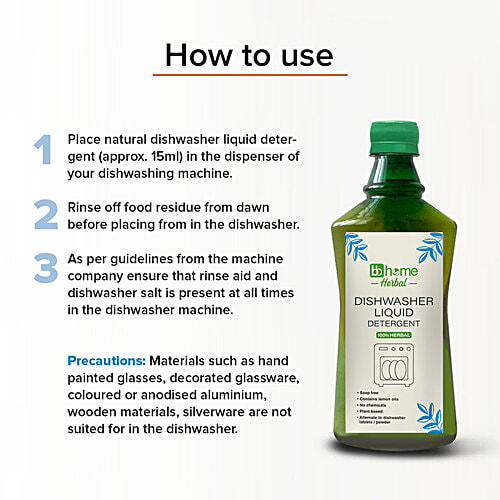 Buy BB Home Herbal Dishwasher Machine Liquid Detergent Online at Best