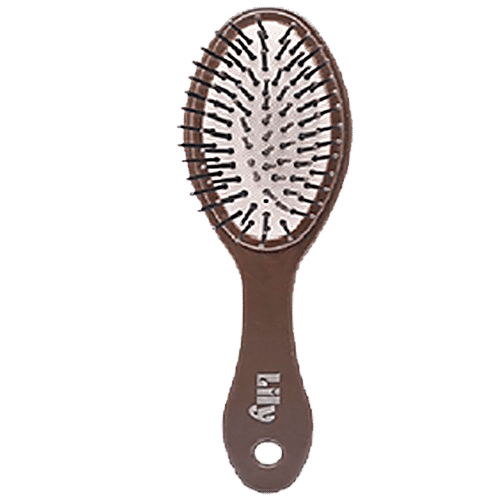 Buy LILY Detangling Oval Hair Brush With Soft Bristle Online at Best