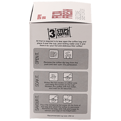 Coffee Day Filta Fresh Classic Coffee, 200 g (20 Sachets x 10 g each) 