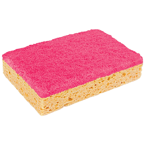 YORK Cellulose Power Scrub Sponge, 1 pc