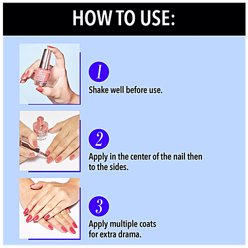 Blue Heaven Hypergel Nailpaint, 11 ml Velvet Wine, 306 Chip-Resistant