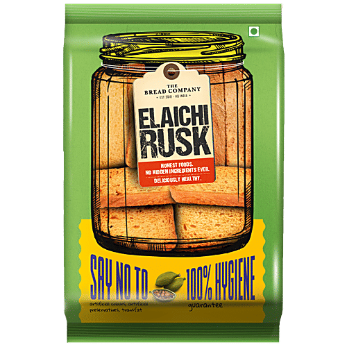 The Bread Company Elaichi Rusk, 300 g  