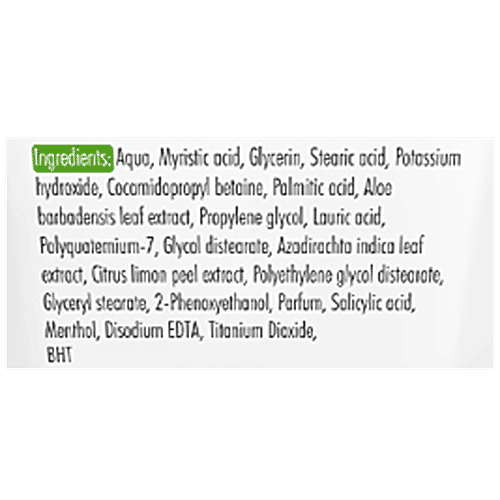 Buy Vasu Oil Control Face Wash Enriched with Neem, Lemon & Aloevera