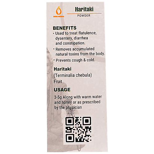 Desi Utthana Haritaki Powder, 100 g  Prevents Cold & Cough