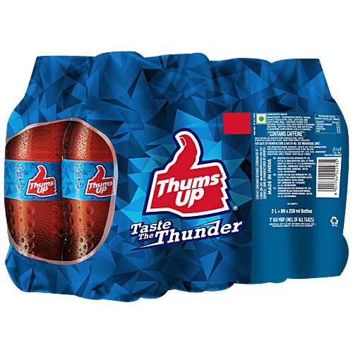 Thums Up Thums Up, 250 ml (Pack of 8) 