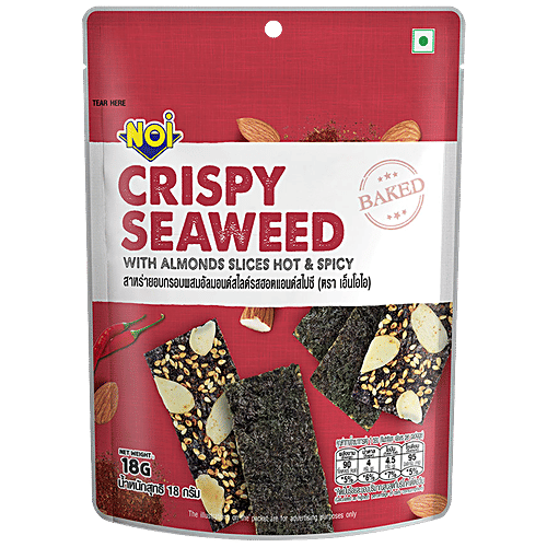 Buy Tong Garden Hot & Spicy Noi Crispy Seaweed with Almond Slices Baked